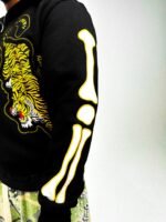 Ying Yang Bone Hoodie (Black)
