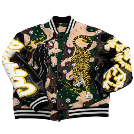 Octavious Marks OM x H.A.W. Varsity Jacket
