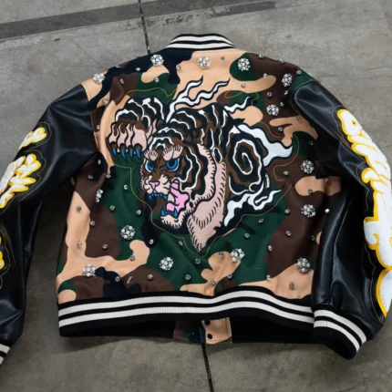 Octavious Marks OM x H.A.W. Varsity Jacket
