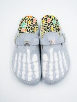 Octavious Marks Blue Leopard Lobster Clogs