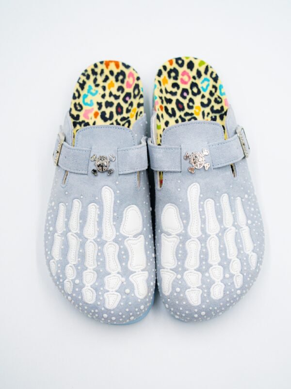 Octavious Marks Blue Leopard Lobster Clogs