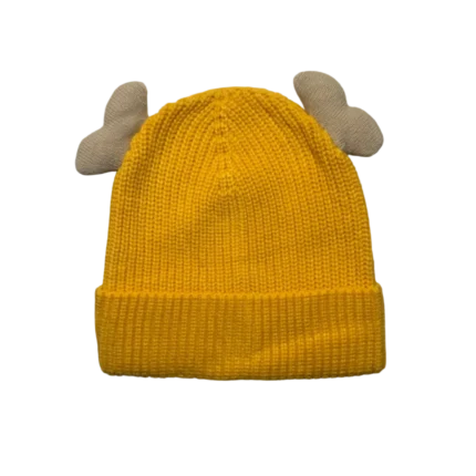 Yellow Bone Beanie
